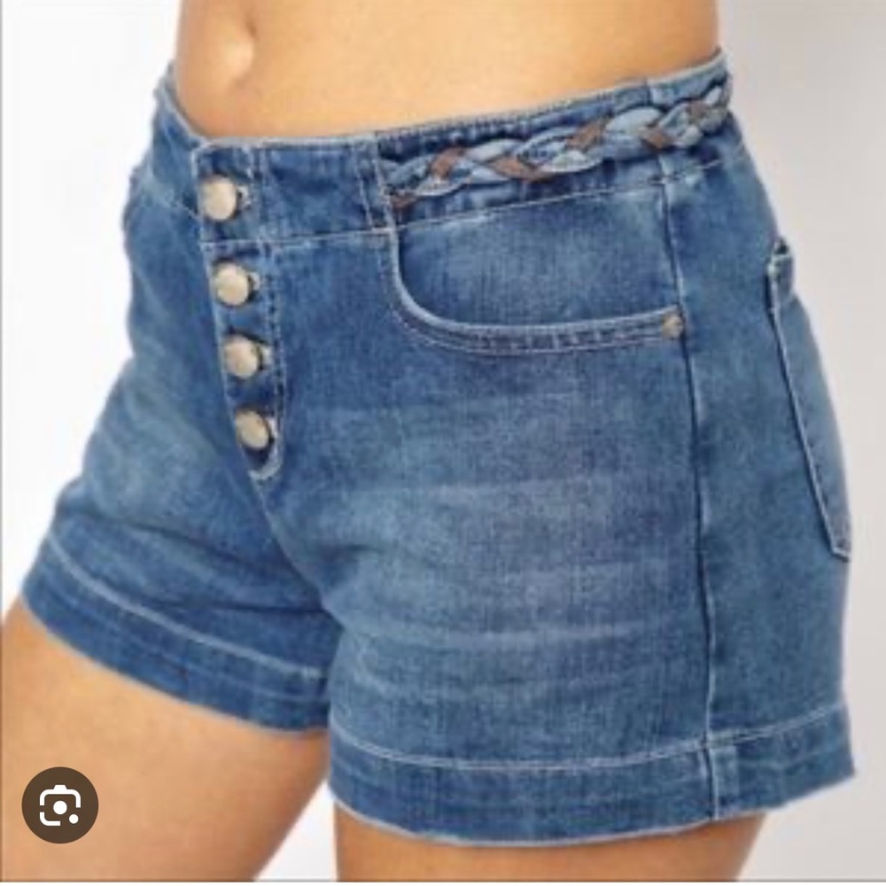 Free People Denim Shorts